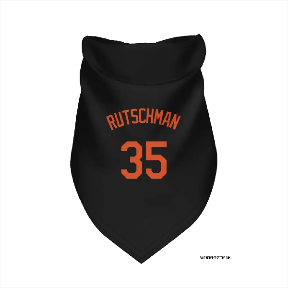 Baltimore Orioles Adley Rutschman Black Pet Bandana for Dog & Cat