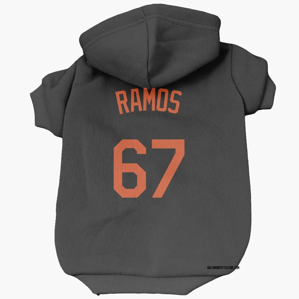 Baltimore Orioles Bryan Ramos Black Pet Hoodie for Dog & Cat