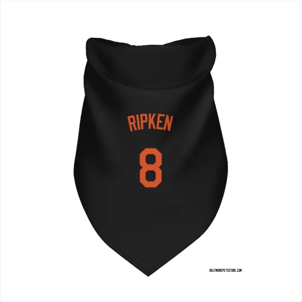 Baltimore Orioles Cal Ripken Black Pet Bandana for Dog & Cat