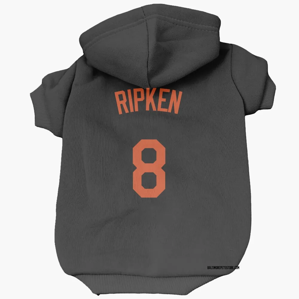Baltimore Orioles Cal Ripken Black Pet Hoodie for Dog & Cat