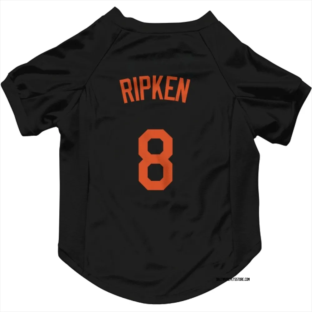 Baltimore Orioles Cal Ripken Black Pet Jersey for Dog & Cat
