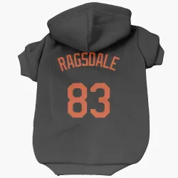 Baltimore Orioles Carson Ragsdale Black Pet Hoodie for Dog & Cat