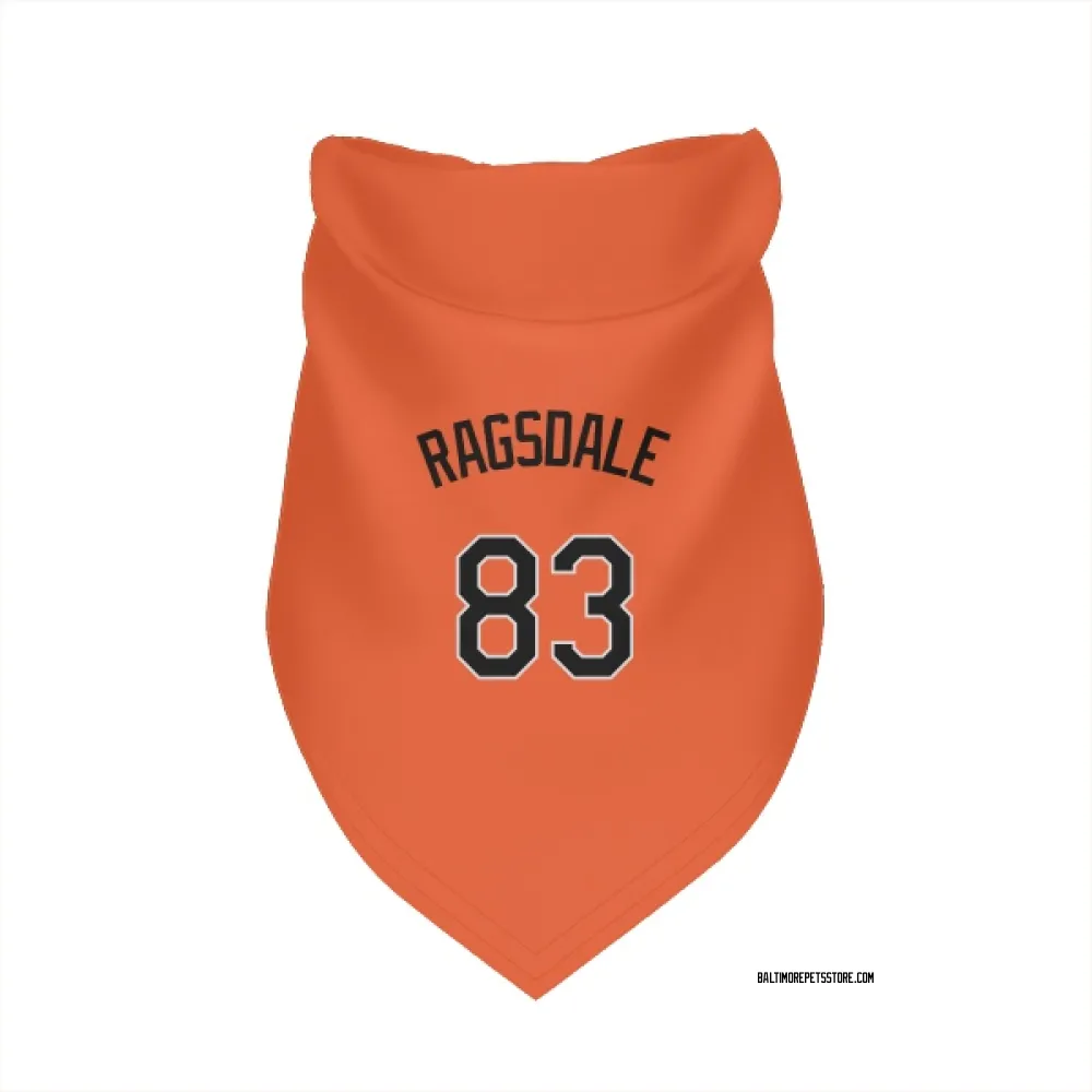 Baltimore Orioles Carson Ragsdale Orange Pet Bandana for Dog & Cat