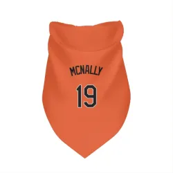 Baltimore Orioles Dave Mcnally Orange Pet Bandana for Dog & Cat