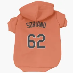 Baltimore Orioles George Soriano Orange Pet Hoodie for Dog & Cat