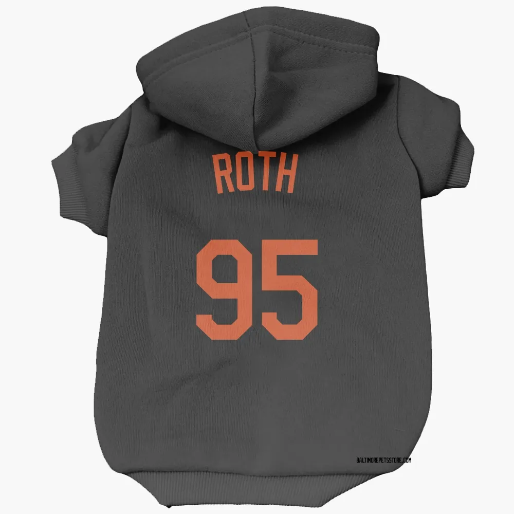 Baltimore Orioles Houston Roth Black Pet Hoodie for Dog & Cat
