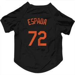 Baltimore Orioles Jose Espada Black Pet Jersey for Dog & Cat