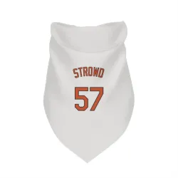 Baltimore Orioles Kade Strowd White Pet Bandana for Dog & Cat