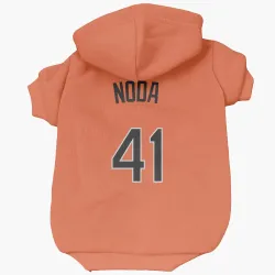 Baltimore Orioles Ryan Noda Orange Pet Hoodie for Dog & Cat