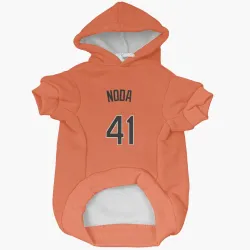 Baltimore Orioles Ryan Noda Orange Pet Hoodie for Dog & Cat