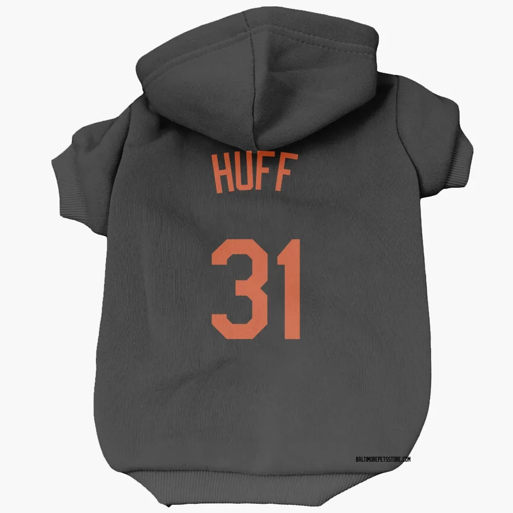 Baltimore Orioles Sam Huff Black Pet Hoodie for Dog & Cat