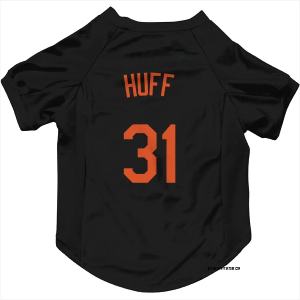 Baltimore Orioles Sam Huff Black Pet Jersey for Dog & Cat