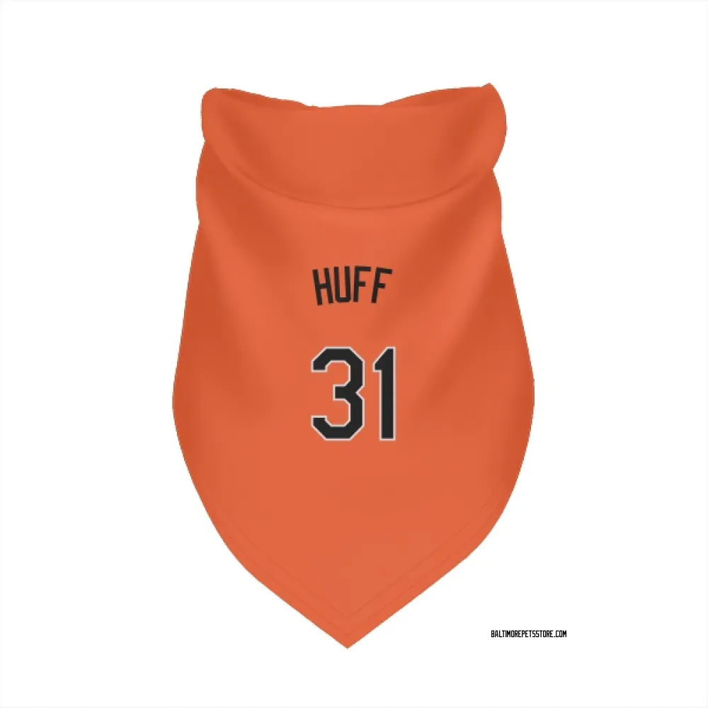 Baltimore Orioles Sam Huff Orange Pet Bandana for Dog & Cat