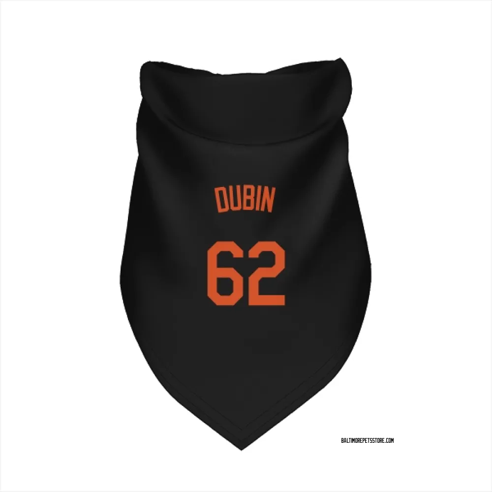 Baltimore Orioles Shawn Dubin Black Pet Bandana for Dog & Cat