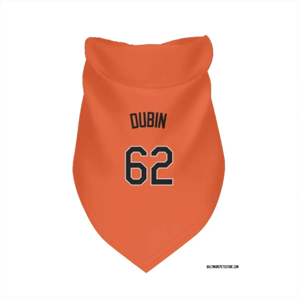 Baltimore Orioles Shawn Dubin Orange Pet Bandana for Dog & Cat