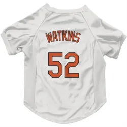 Baltimore Orioles Spenser Watkins White Pet Jersey for Dog & Cat