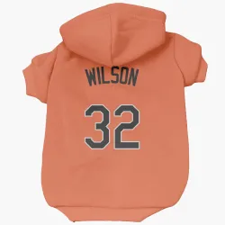 Baltimore Orioles Weston Wilson Orange Pet Hoodie for Dog & Cat