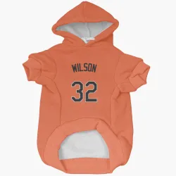 Baltimore Orioles Weston Wilson Orange Pet Hoodie for Dog & Cat
