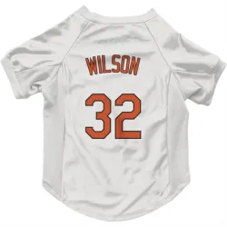 Baltimore Orioles Weston Wilson White Pet Jersey for Dog & Cat